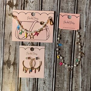 NWT Packed Party School Teacher Jewelry & Accessory Set